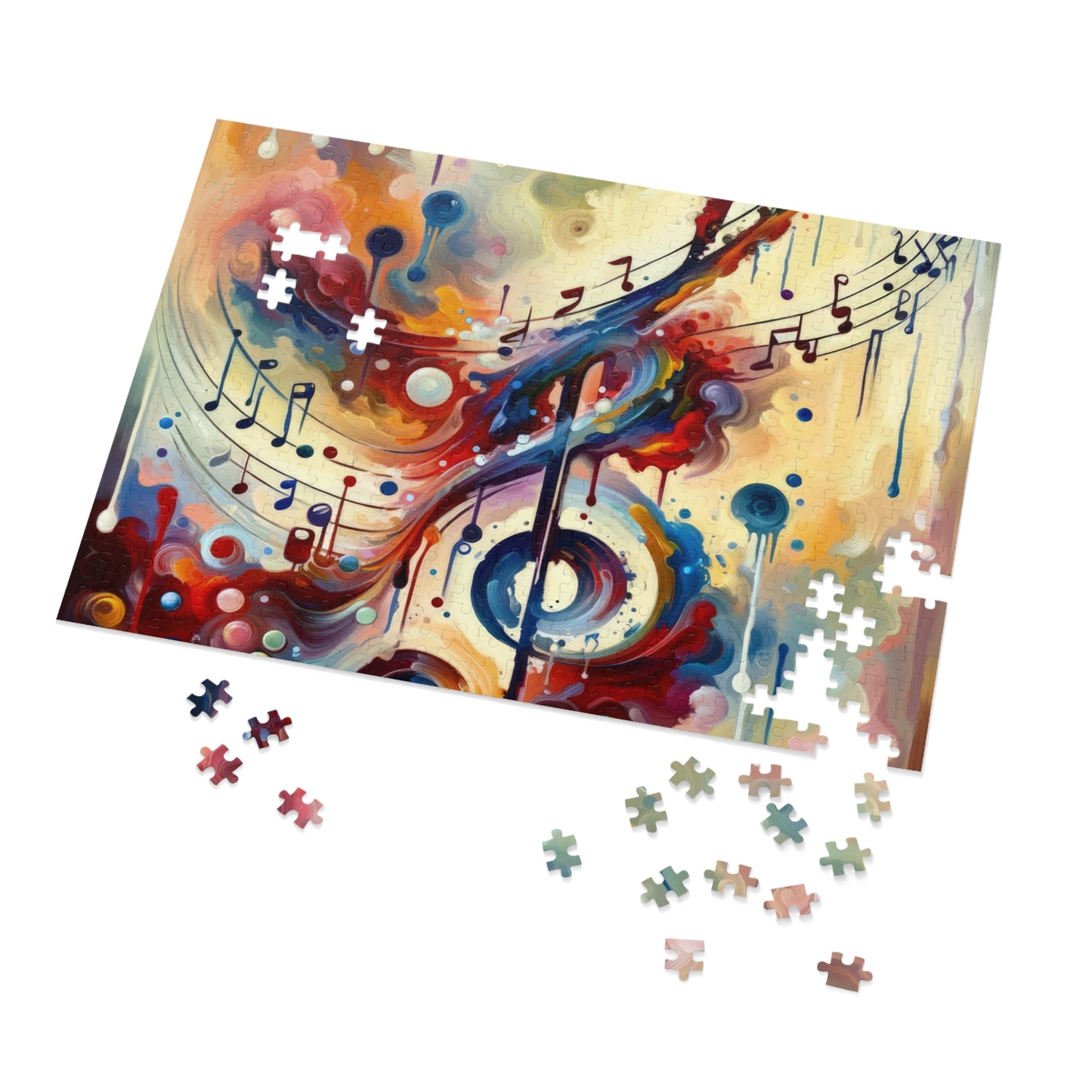 Harmonizing Melody Life Jigsaw Puzzle (30, 110, 252, 500,1000-Piece)