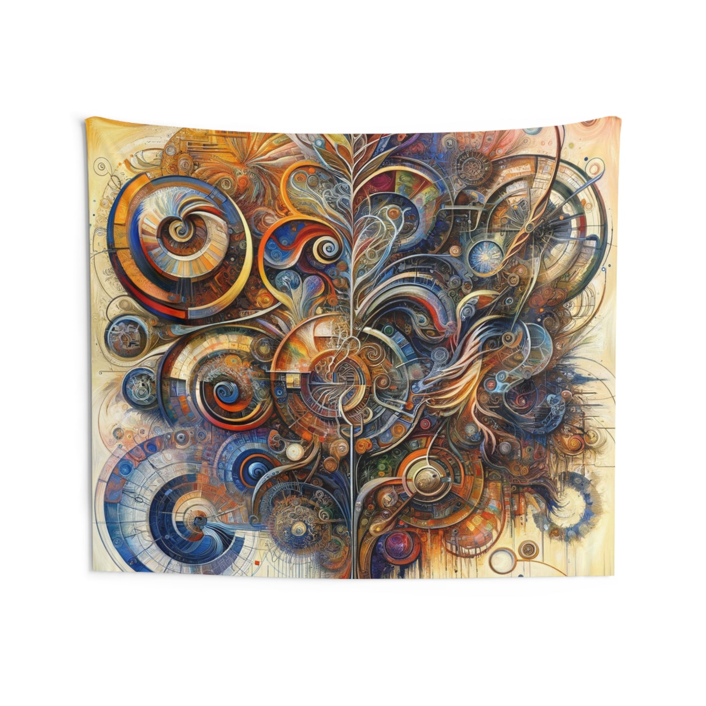 Ethos Web Abstract Indoor Wall Tapestries