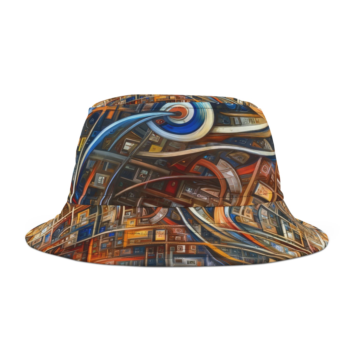 Intricate Life Tapestry Bucket Hat (AOP)