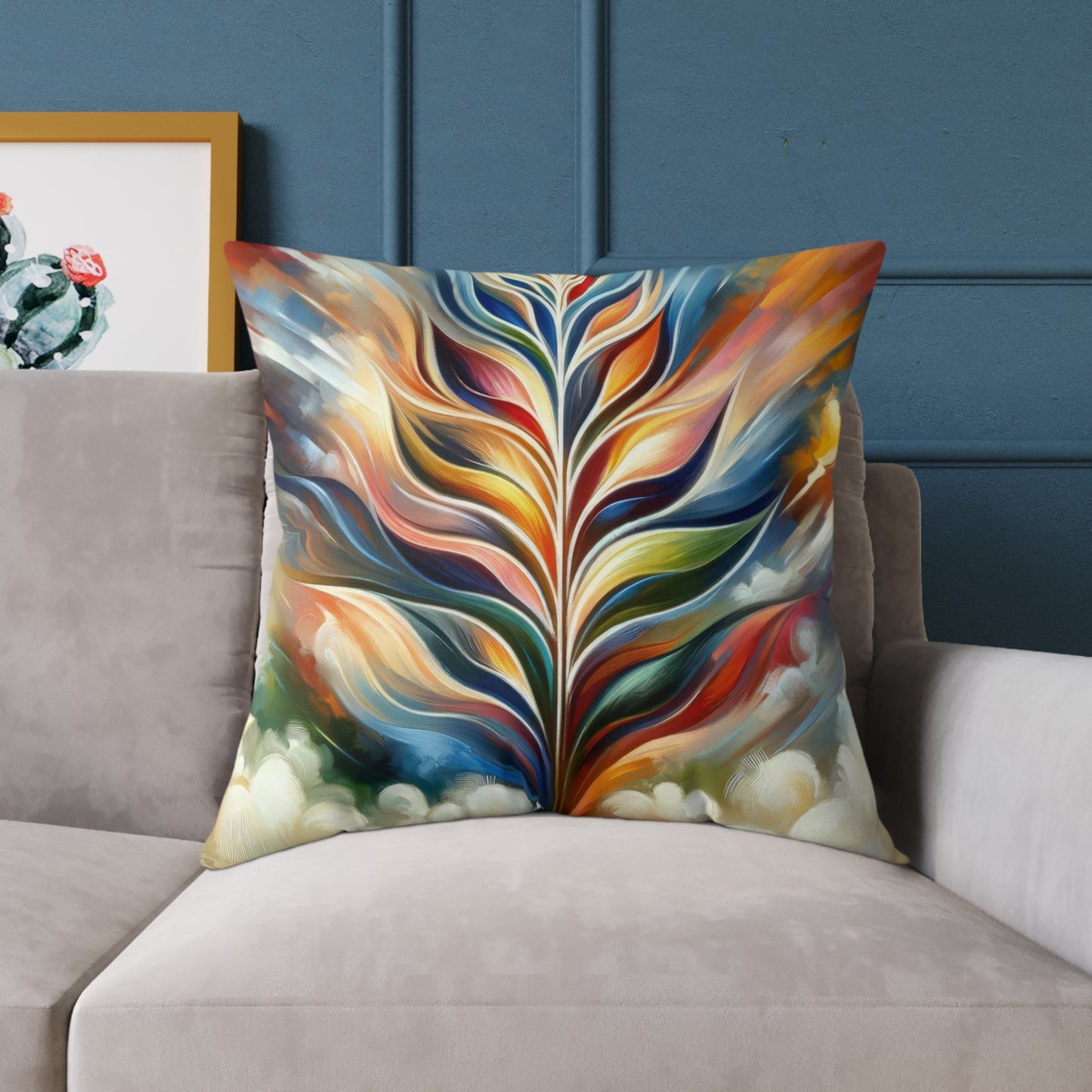 Sovereign Radiance Cultivation Spun Polyester Pillow
