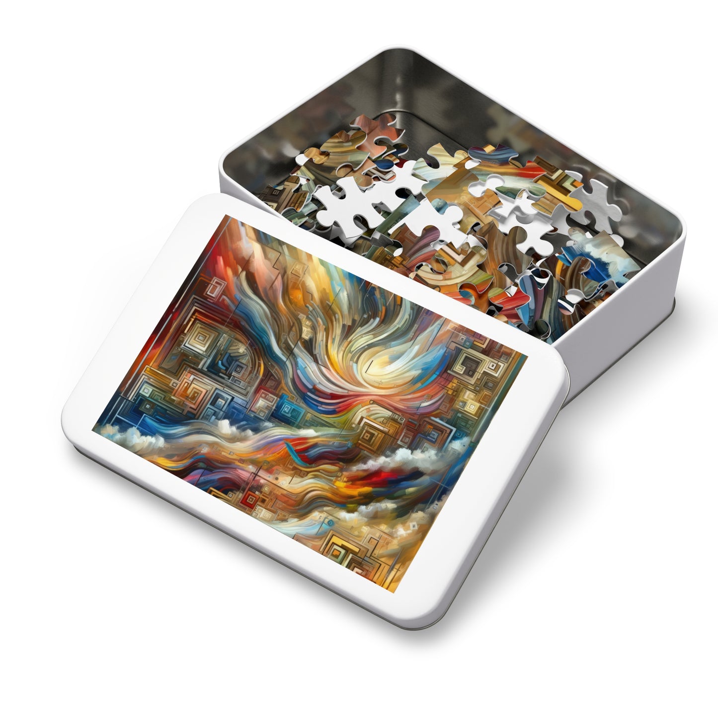 Woven Progress Tapestry Jigsaw Puzzle (30, 110, 252, 500,1000-Piece)