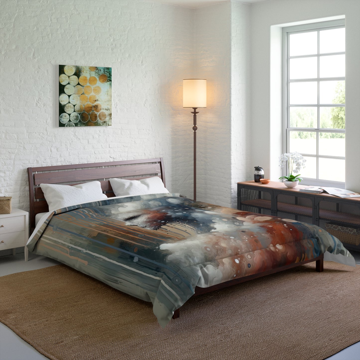 Ephemeral Hour Residue Comforter