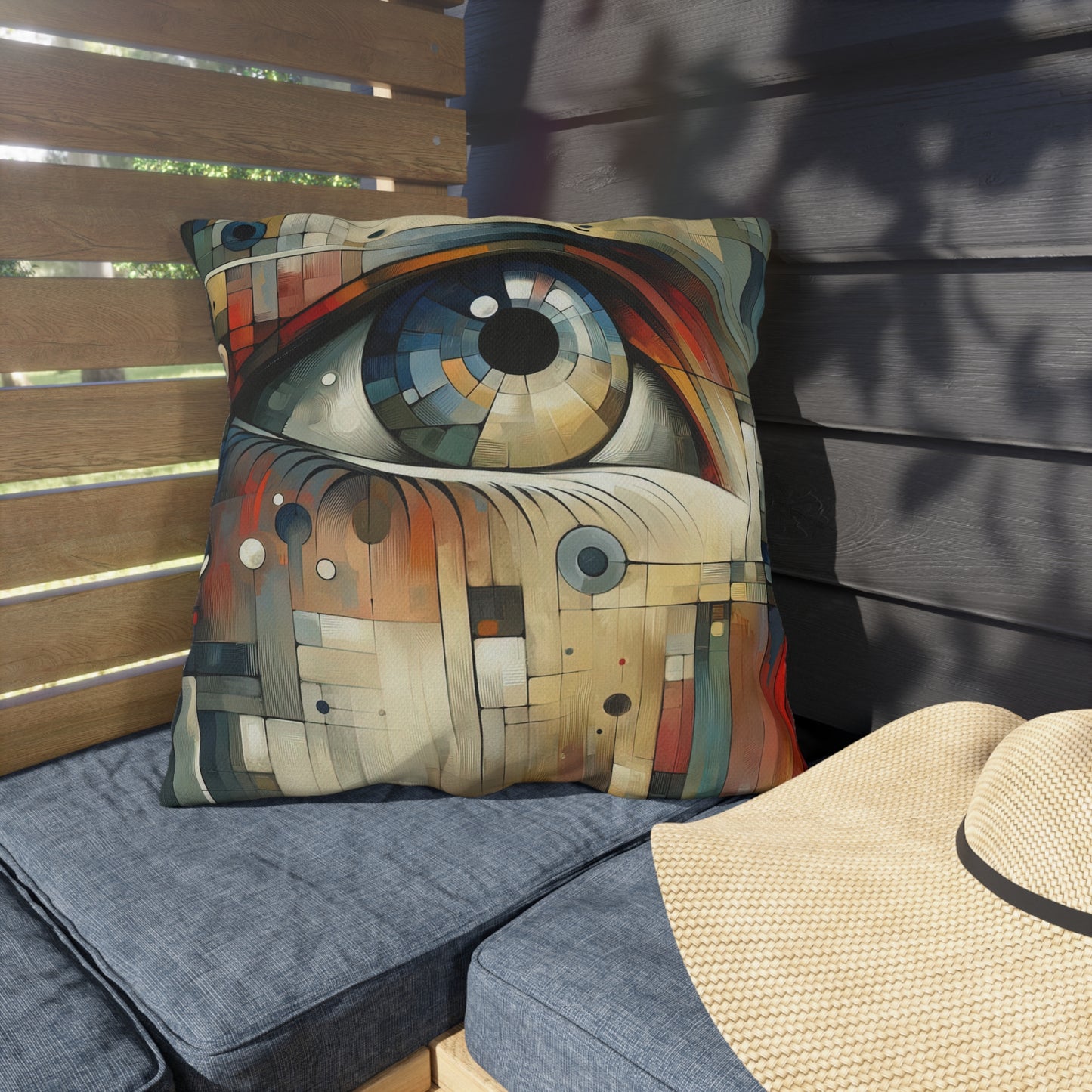 Focused Vision Quest Outdoor Pillows