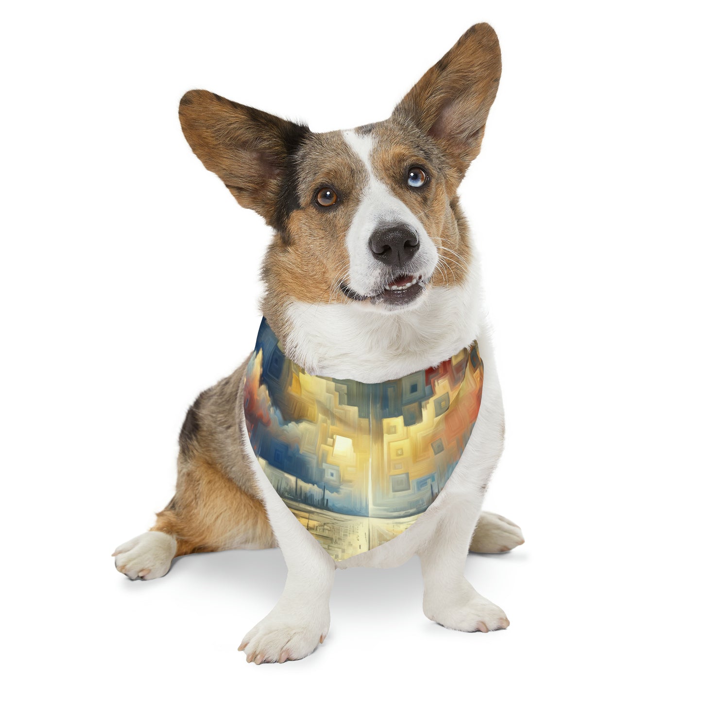 Earnest Gathering Rainwater Pet Bandana Collar