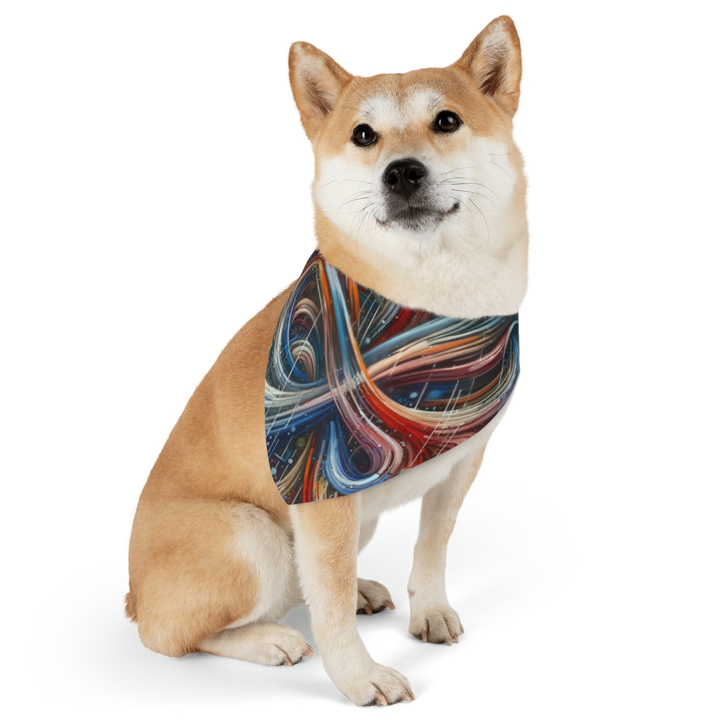 Humanity Tapestry Unification Pet Bandana Collar