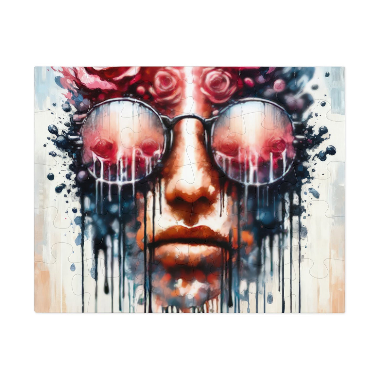 Perception Cleansing Tachism Jigsaw Puzzle (30, 110, 252, 500,1000-Piece)