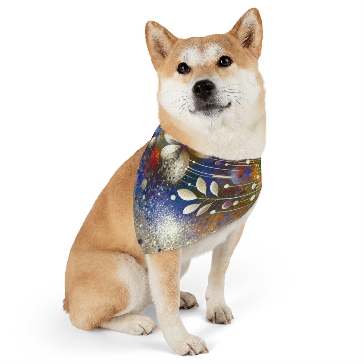 Inner Algorithm Synthesis Pet Bandana Collar