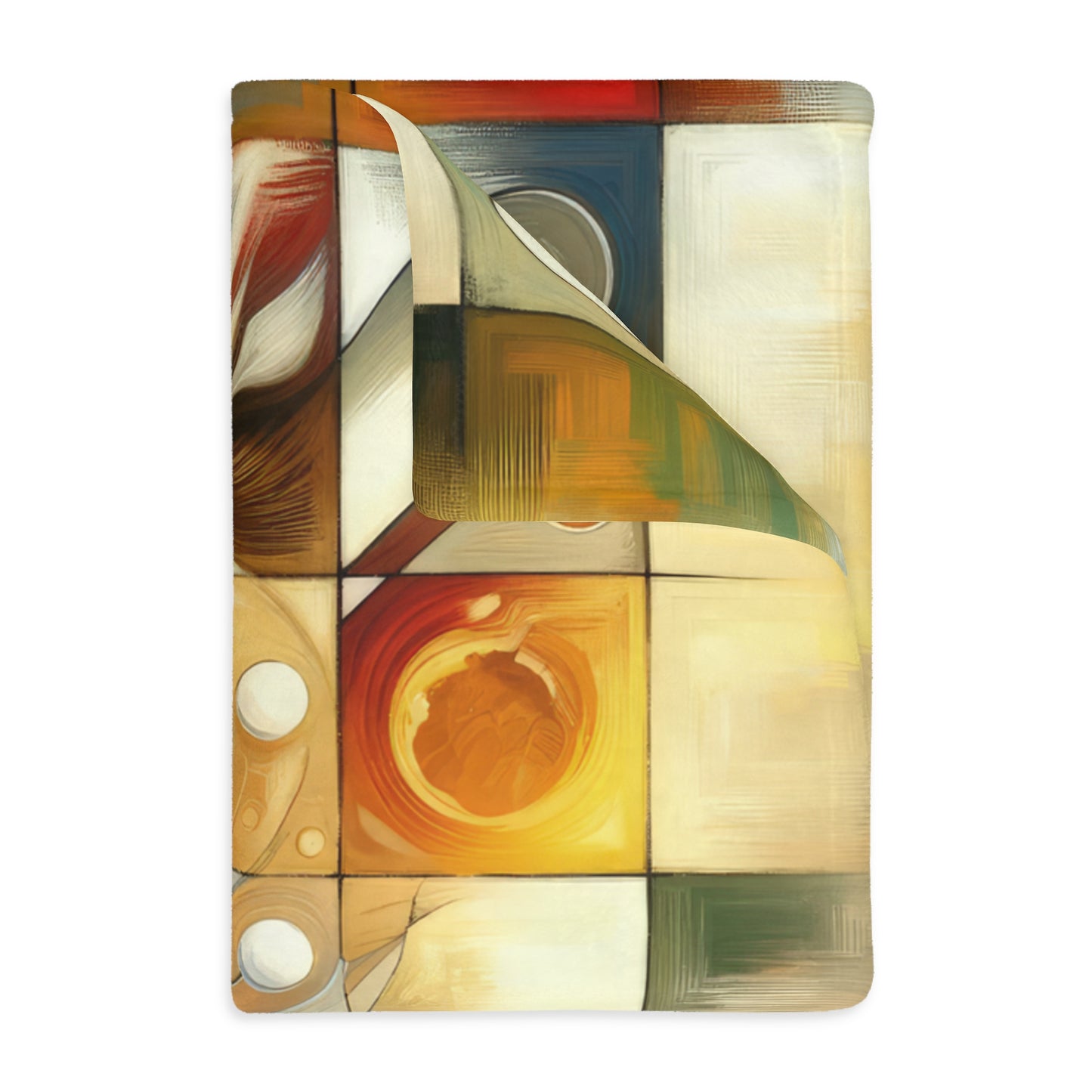 Hearth Health Harmony Velveteen Microfiber Blanket (Two-sided print)