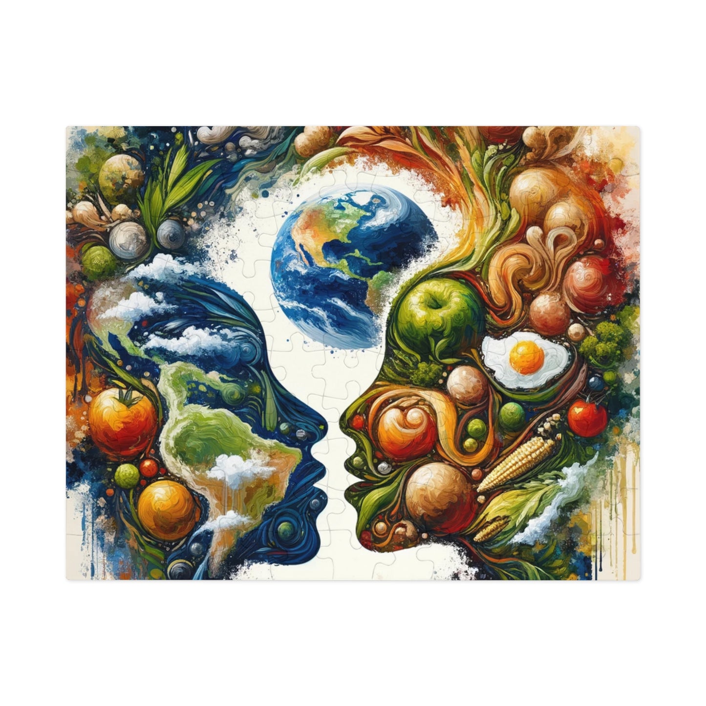 Earthly Dialogue Feast Jigsaw Puzzle (30, 110, 252, 500,1000-Piece)