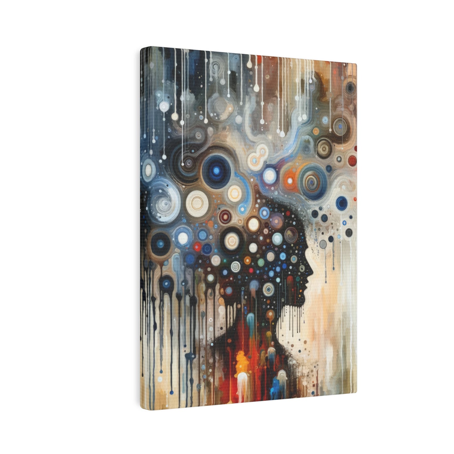 Universal Personal Tachism Canvas Photo Tile