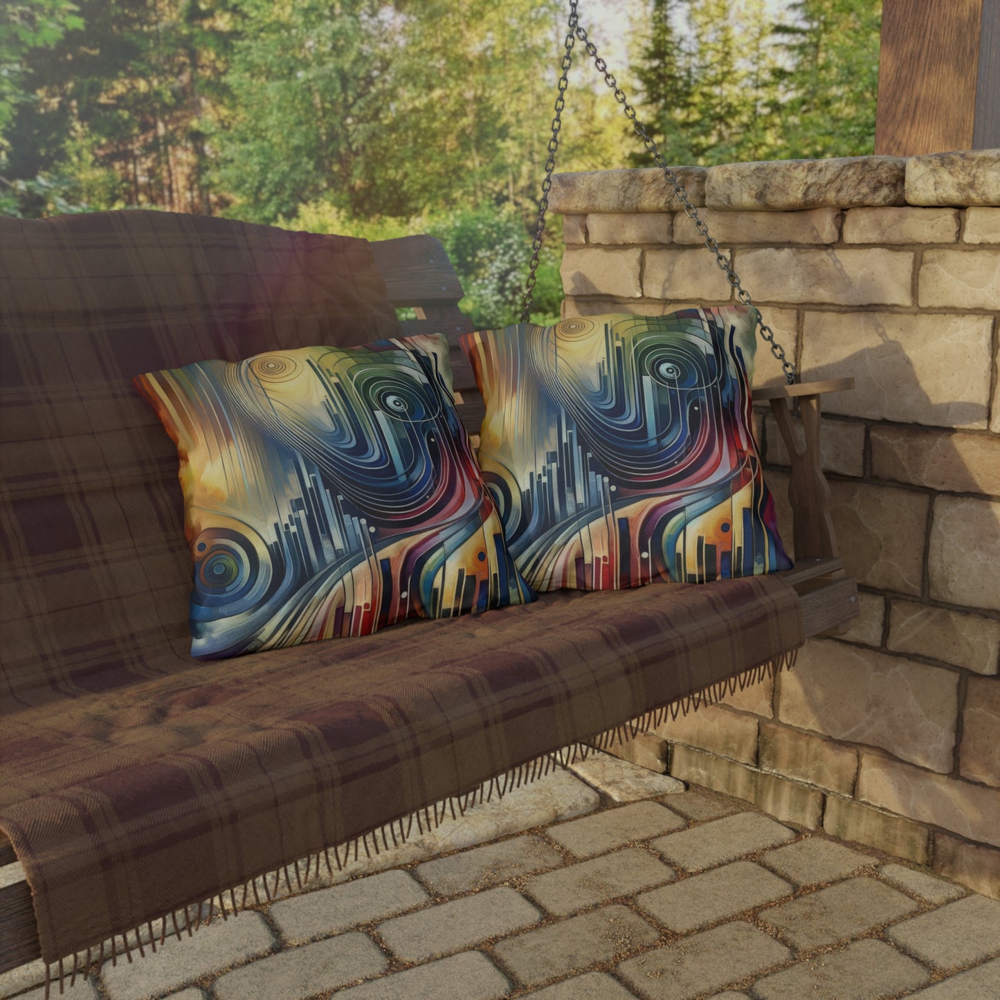 Effort Amplifies Outcome Outdoor Pillows