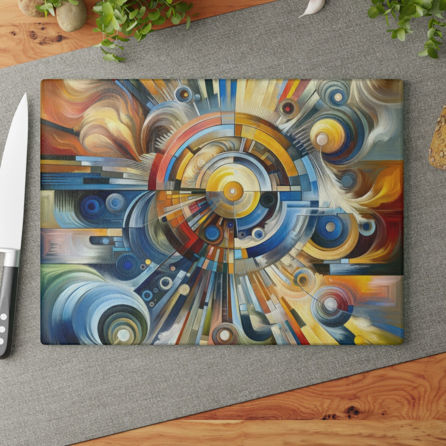 Convergence Harmony Purpose Glass Cutting Board