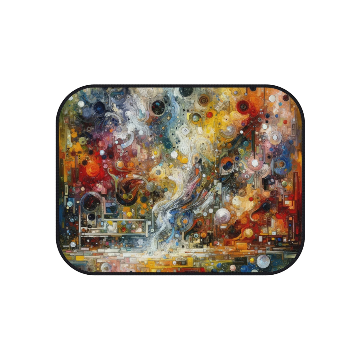 Perception Mosaic Abstract Car Mats (Set of 4)