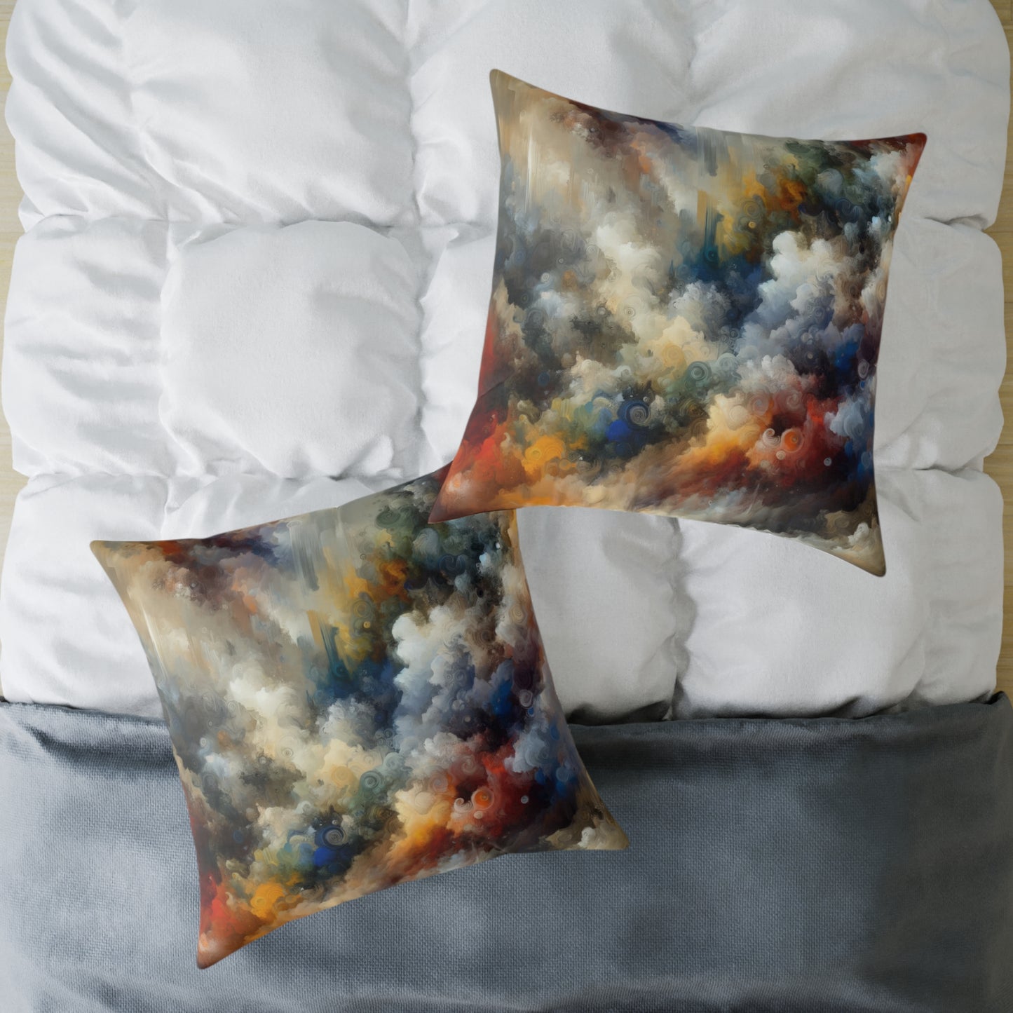 Unspoken Symphony Ethereal Spun Polyester Pillow