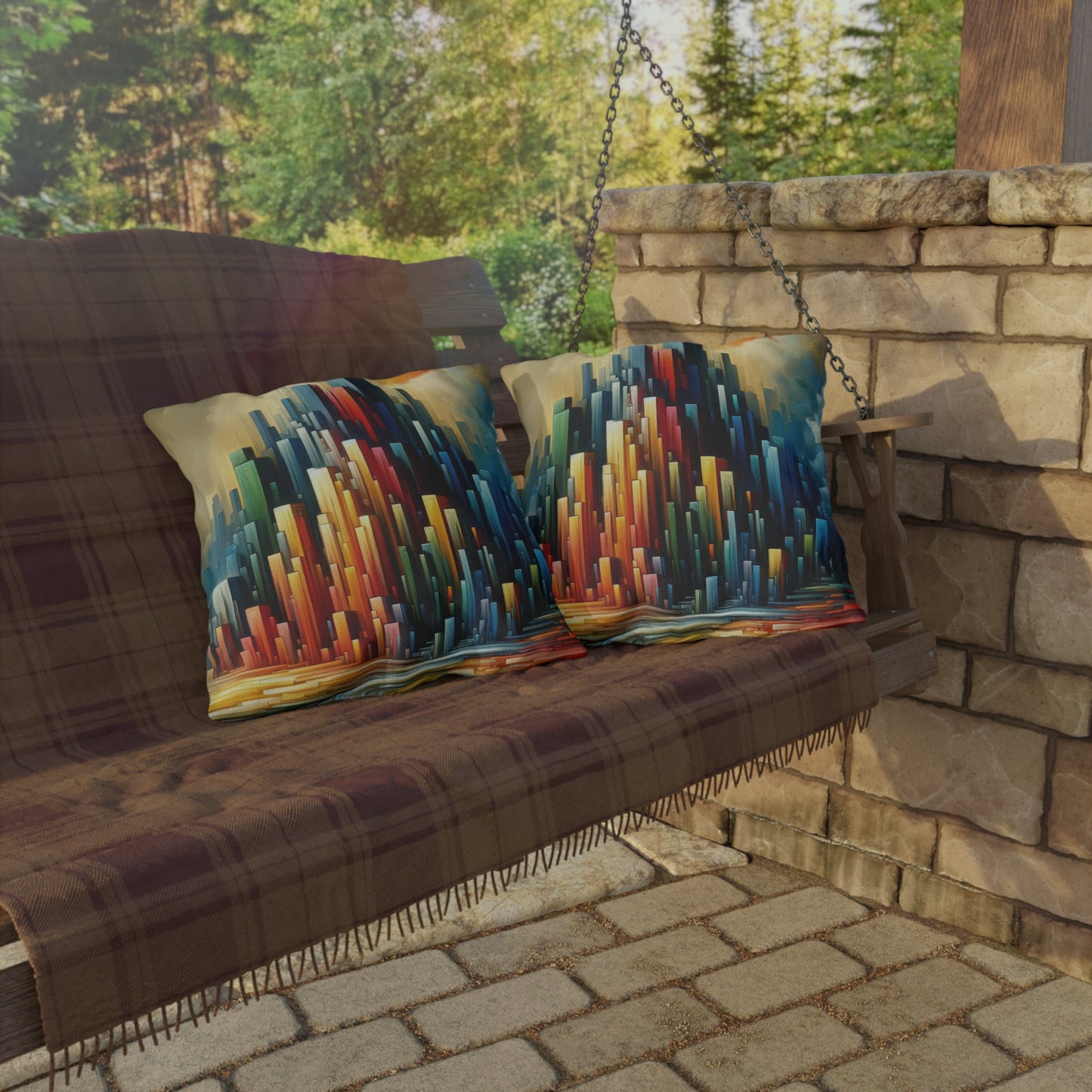 Resolute Fortress Metamorphosis Outdoor Pillows