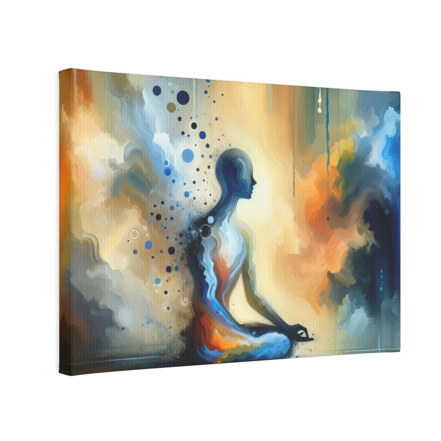 Resonance Abstract Healing Canvas Photo Tile