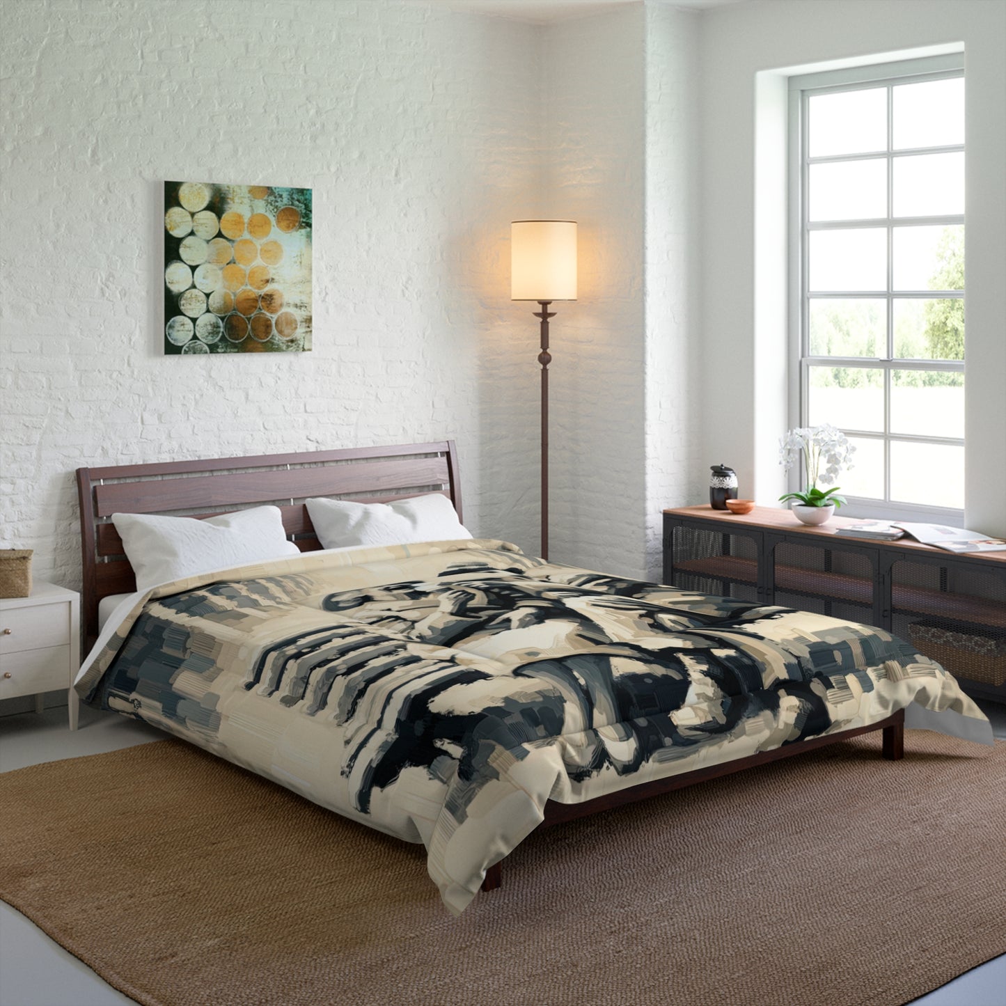 Joyful Companionship Serenity Comforter