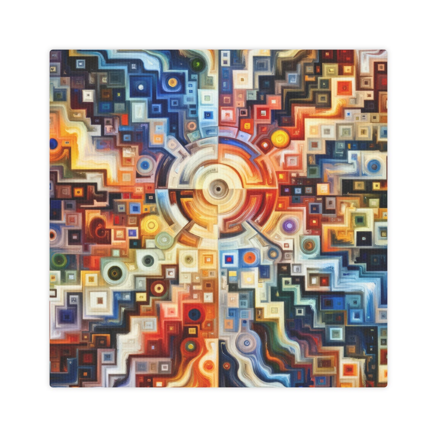 Essence Kaleidoscope Tapestry Canvas Photo Tile