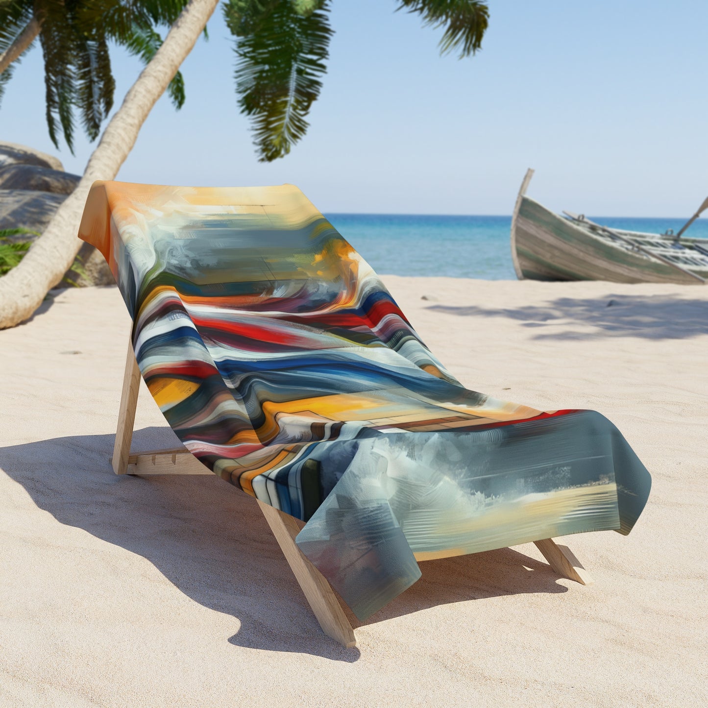Transcending Abstract Limitations Beach Towel