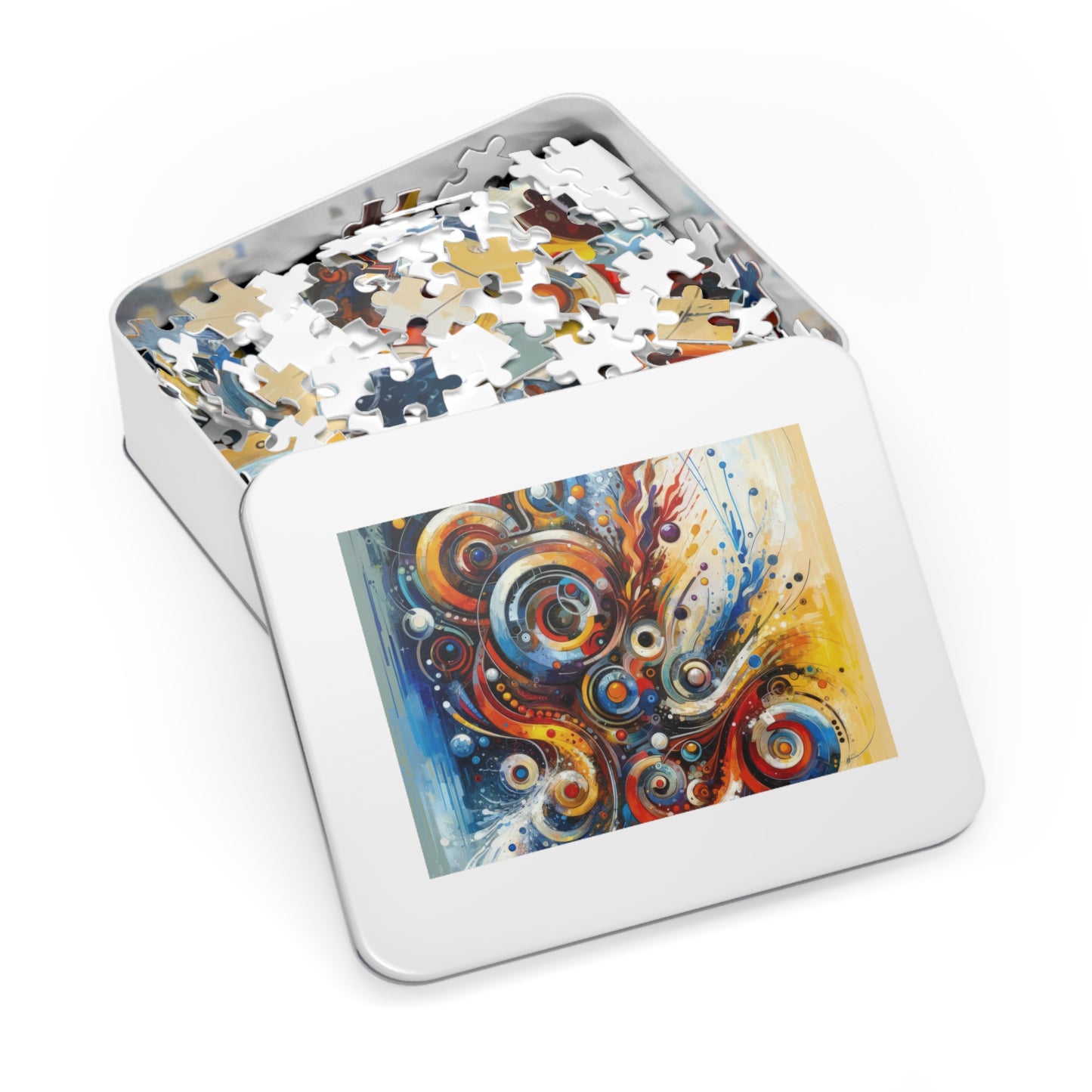 Harmonic Abstract Synergy Jigsaw Puzzle (30, 110, 252, 500,1000-Piece)