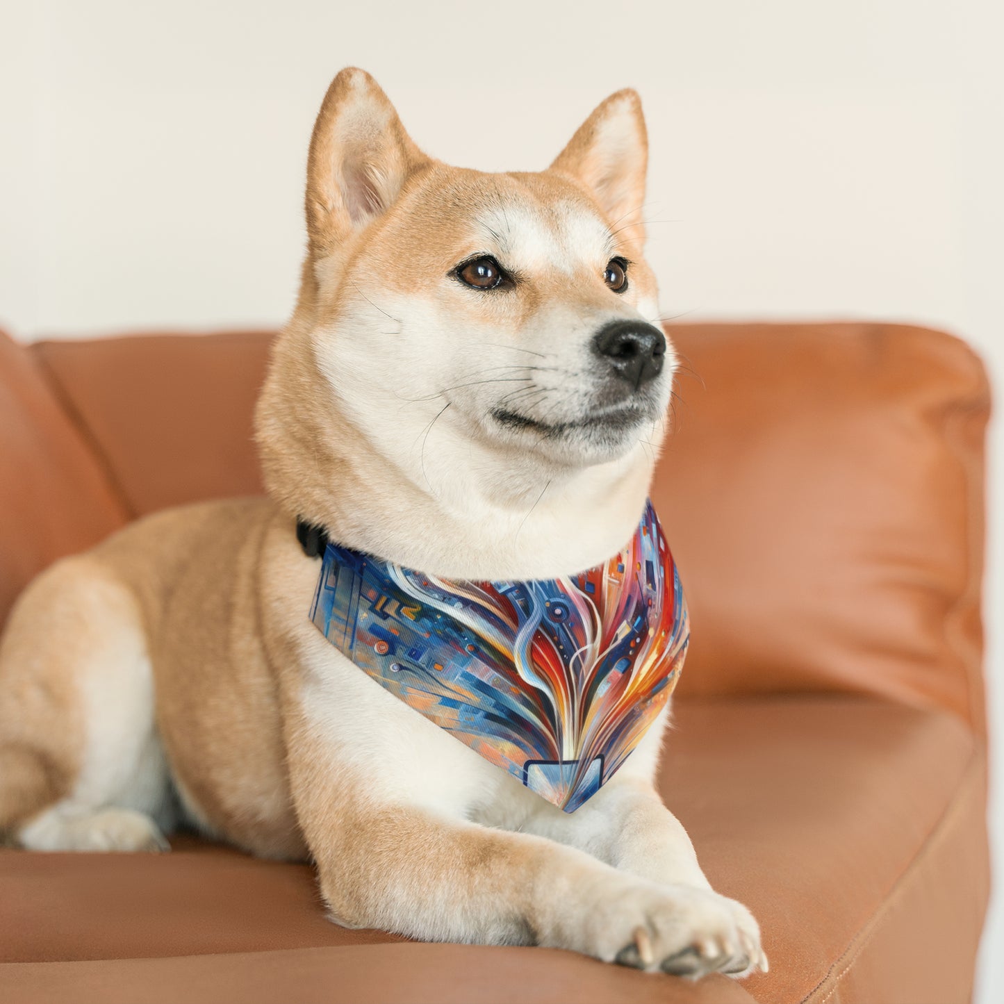 Empowerment Through Technology Pet Bandana Collar