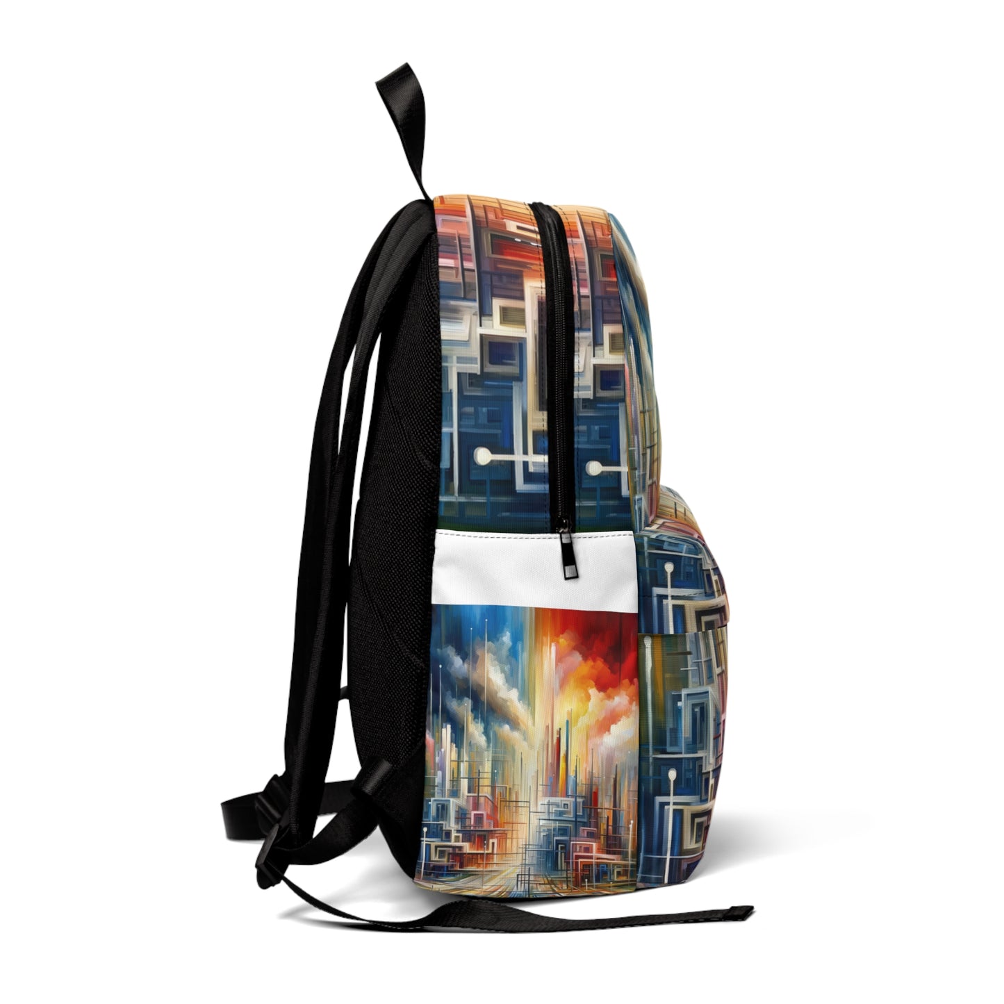 Urban Flow Interconnectedness Unisex Classic Backpack