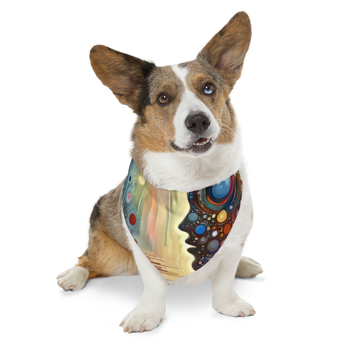 Echoed Intrinsic Universality Pet Bandana Collar