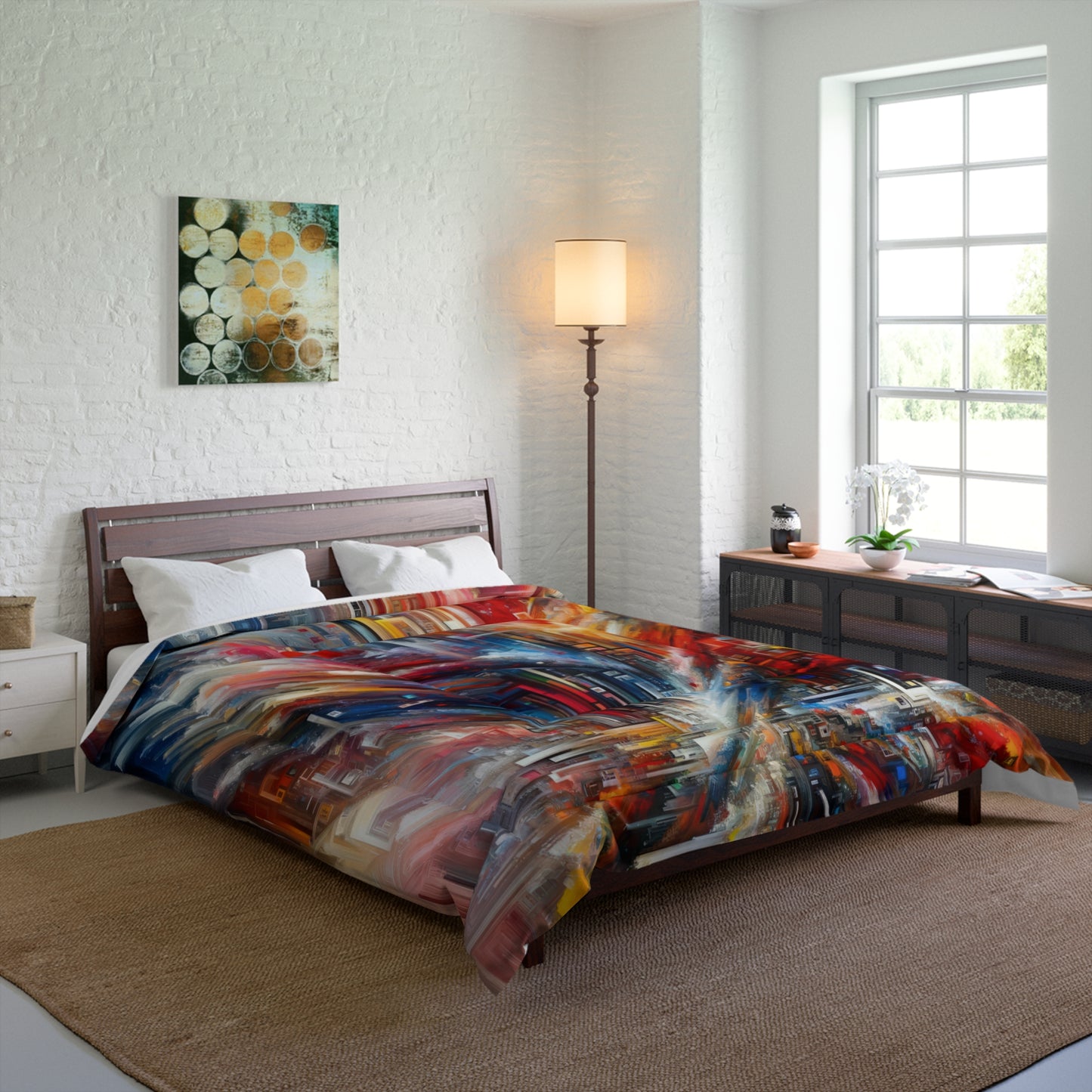 Digital Chaos Symphony Comforter