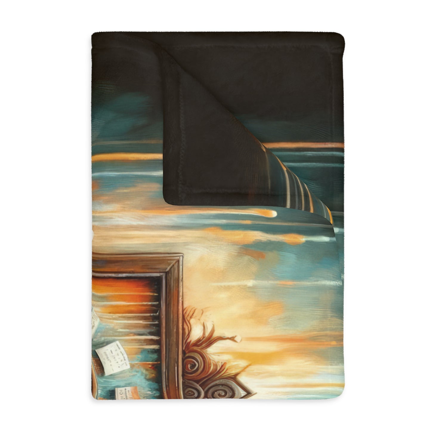 Illuminated Truths Mirror Velveteen Microfiber Blanket (Two-sided print)