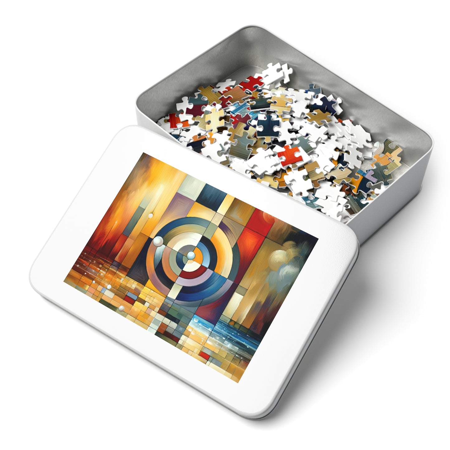 Oneness Through Tachism Jigsaw Puzzle (30, 110, 252, 500,1000-Piece)