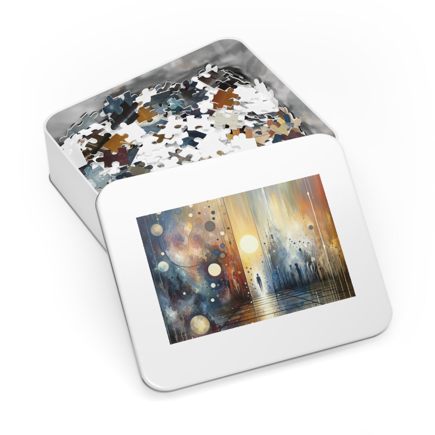 Stillness Transition Abstract Jigsaw Puzzle (30, 110, 252, 500,1000-Piece)