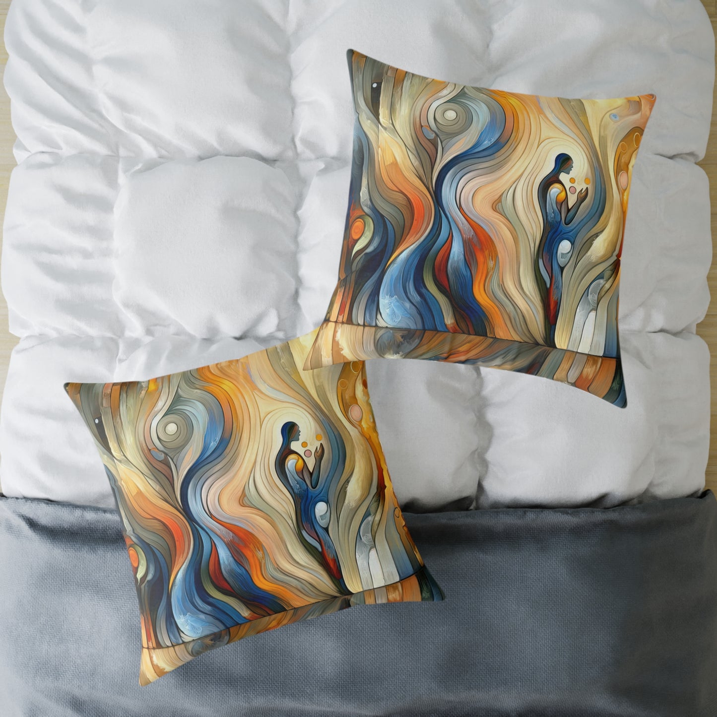 Self Embrace Benevolence Spun Polyester Pillow