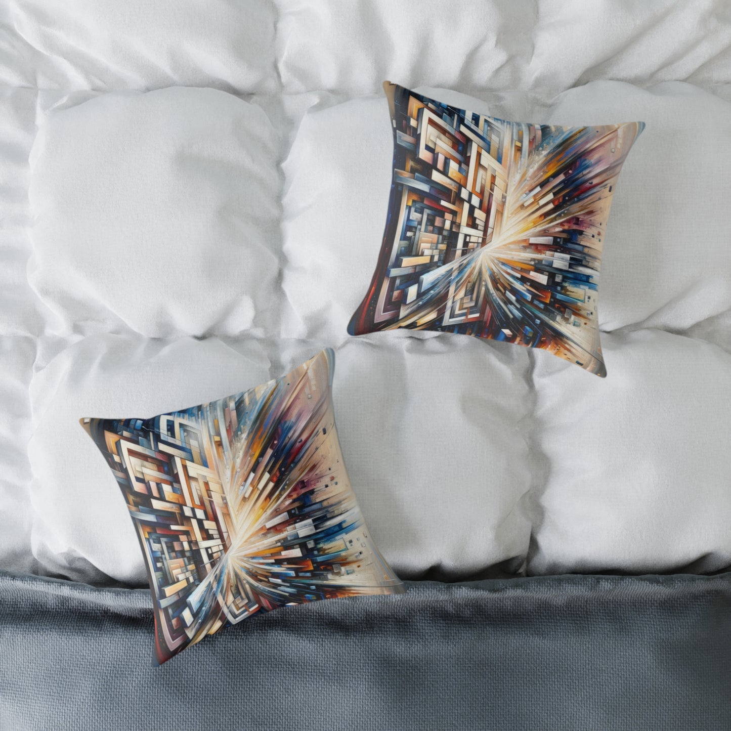 Pieces Unifying Focus Spun Polyester Pillow