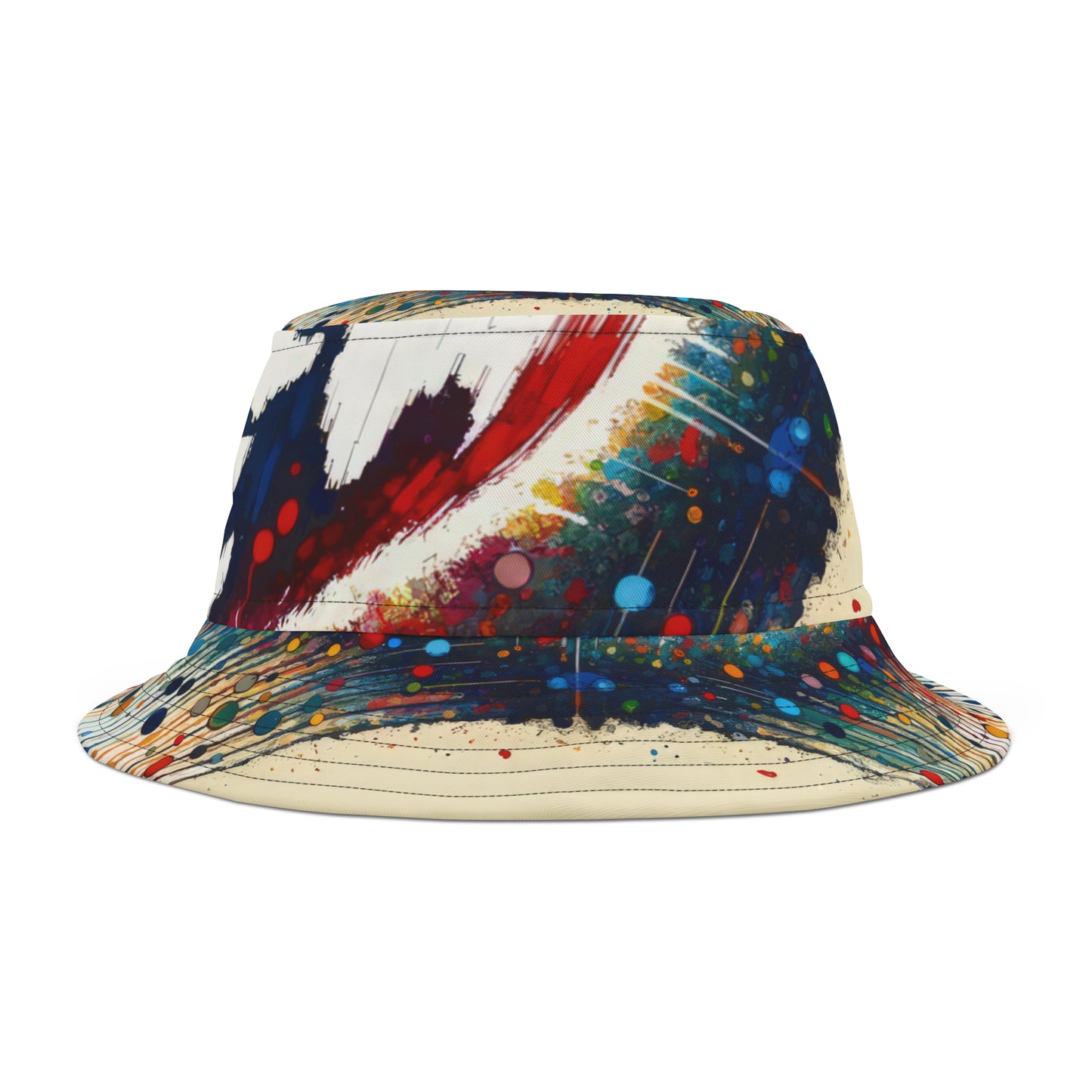 Heartbeats Synchronizing Peace Bucket Hat (AOP)