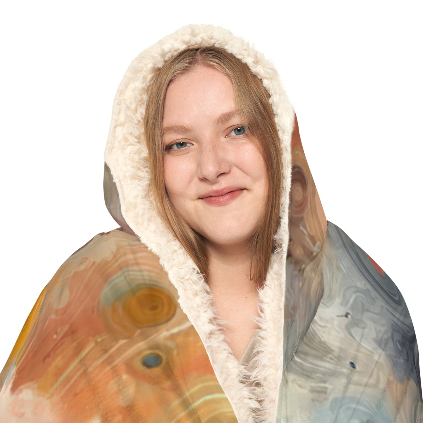 Abstract Beliefs Reflection Snuggle Blanket