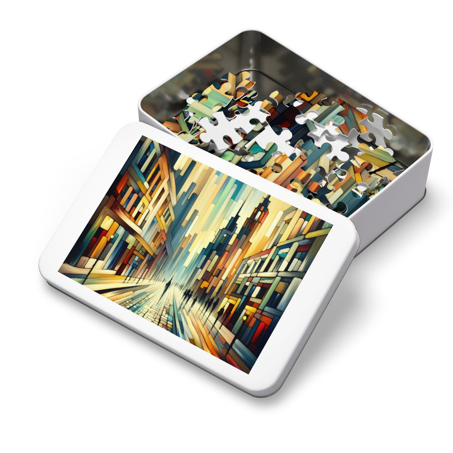 Cobbled Rhythm Heartbeat Jigsaw Puzzle (30, 110, 252, 500,1000-Piece)