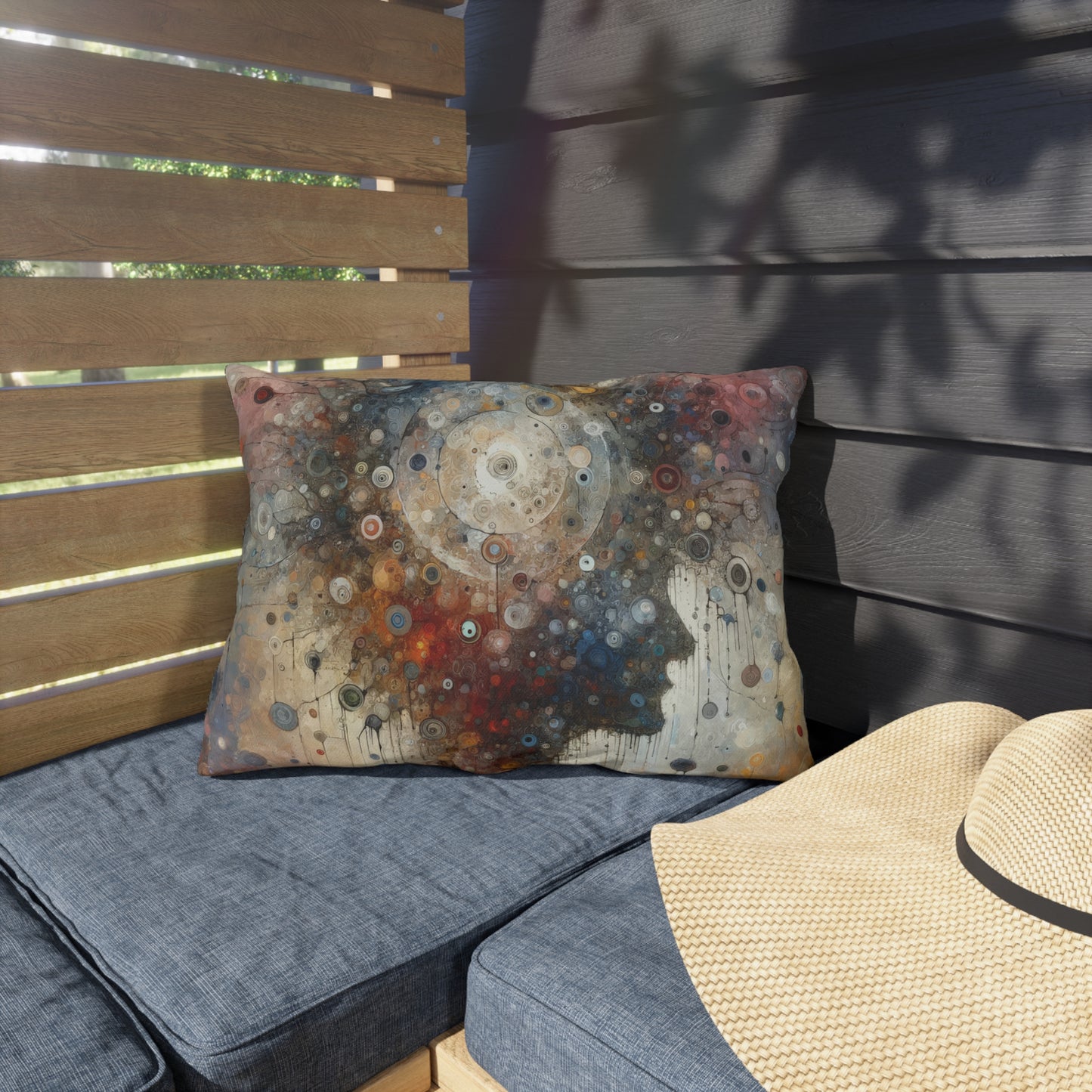 Shared Existence Solace Outdoor Pillows