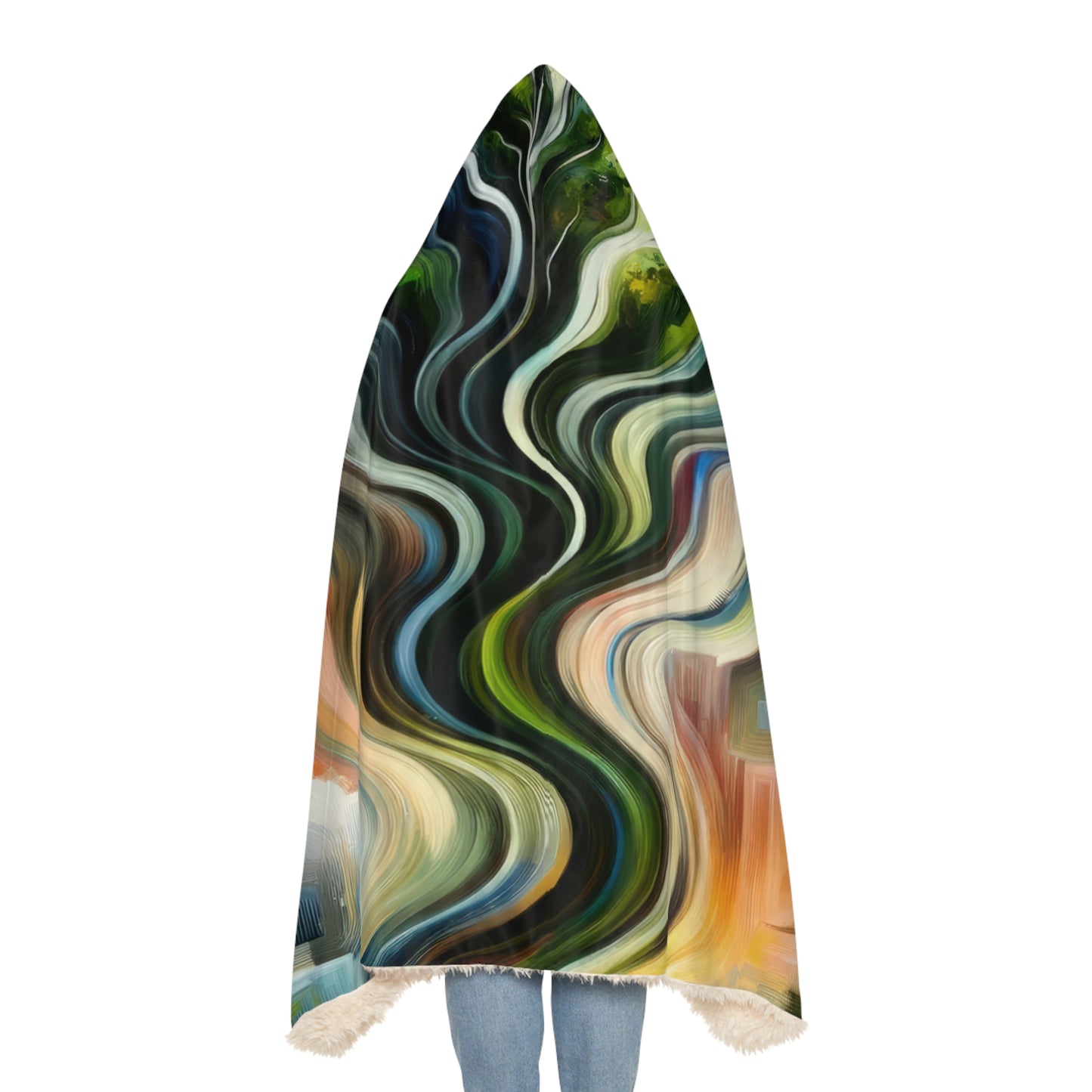 Eternal Digital Contrast Snuggle Blanket