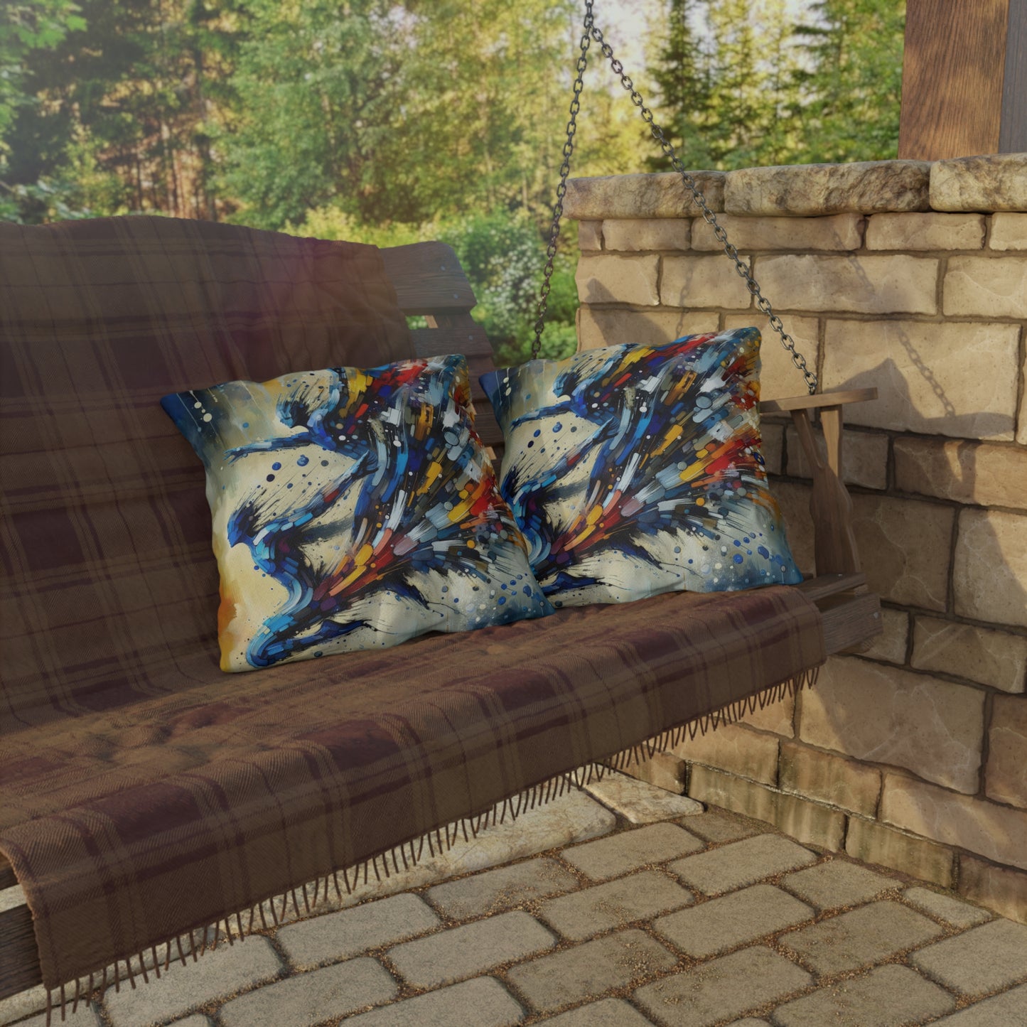 Empowering Mastery Cascade Outdoor Pillows