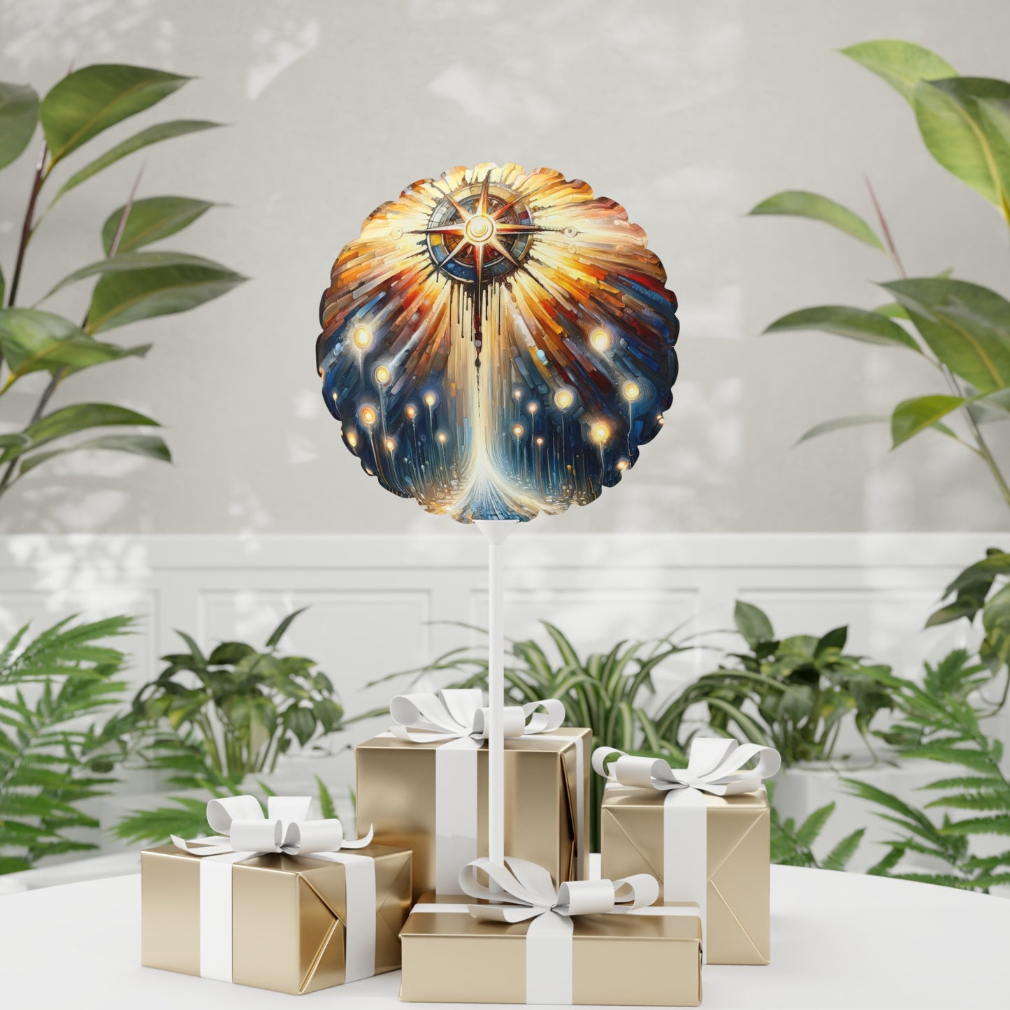 Wisdom Compass Journey Balloon (Round and Heart-shaped), 11"