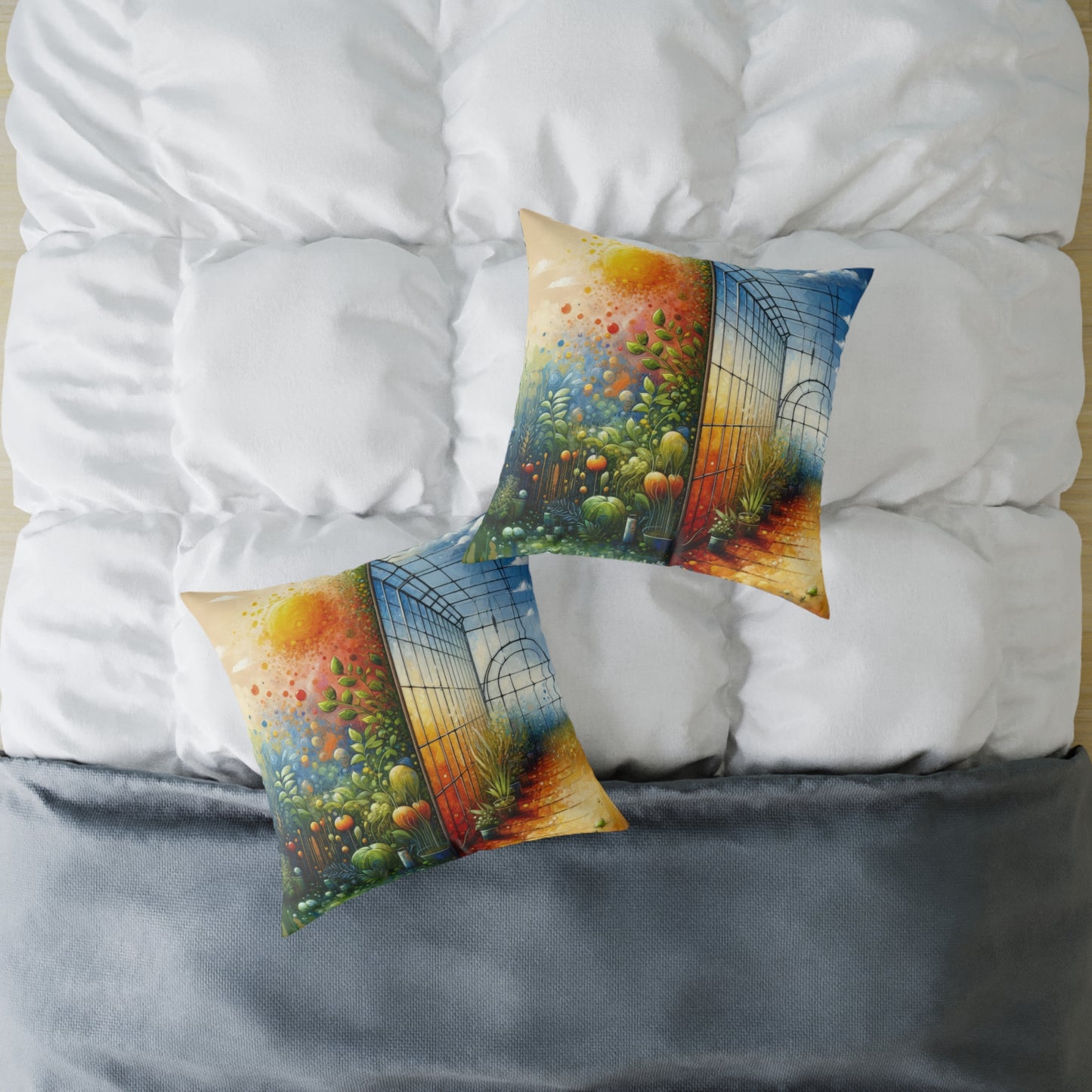 Greenhouse Digital Genesis Spun Polyester Pillow