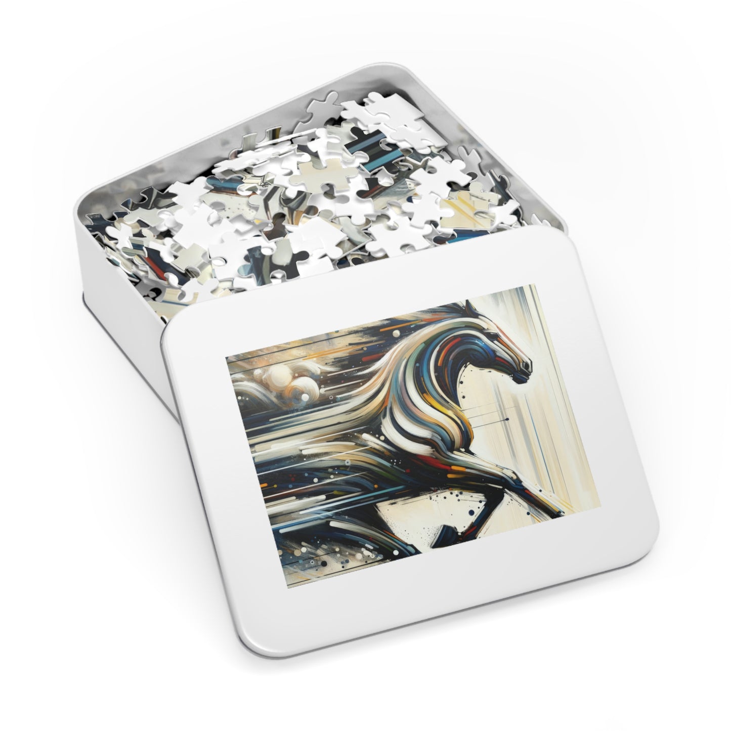 Hyperlinked Horsepower Gallop Jigsaw Puzzle (30, 110, 252, 500,1000-Piece)