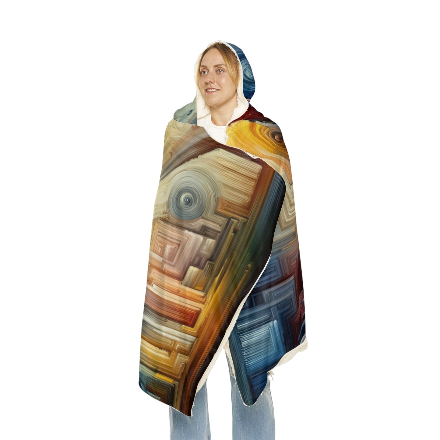 Memory Labyrinth Focus Snuggle Blanket