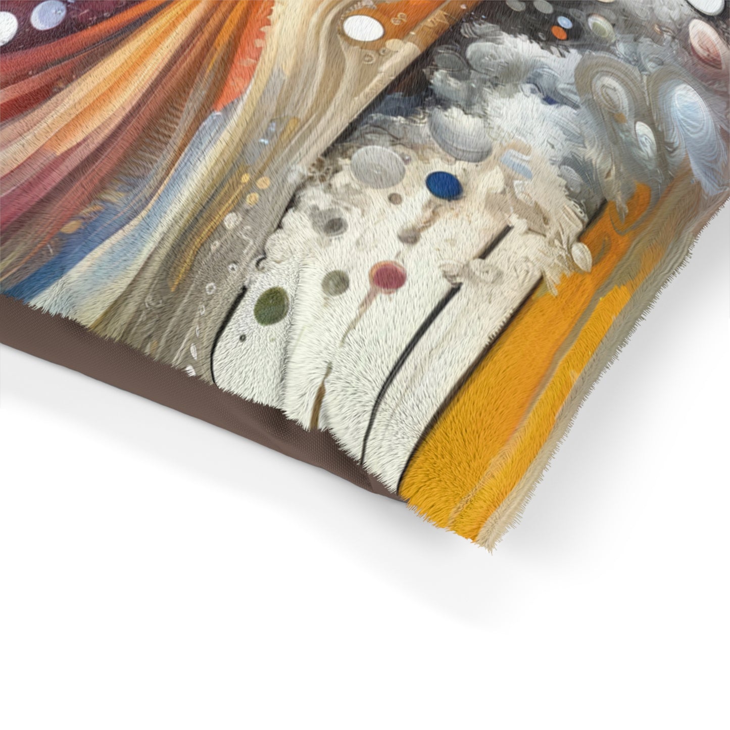 Harmonic Swirl Elegance Pet Bed