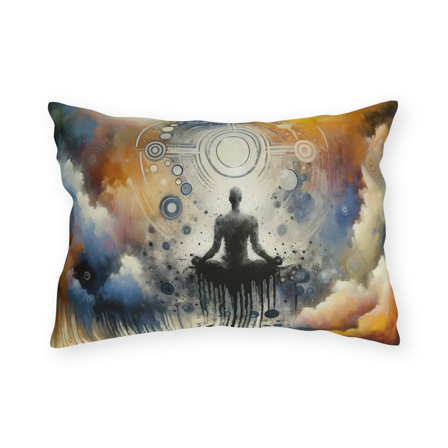 Mindful Transformation Profundity Outdoor Pillows