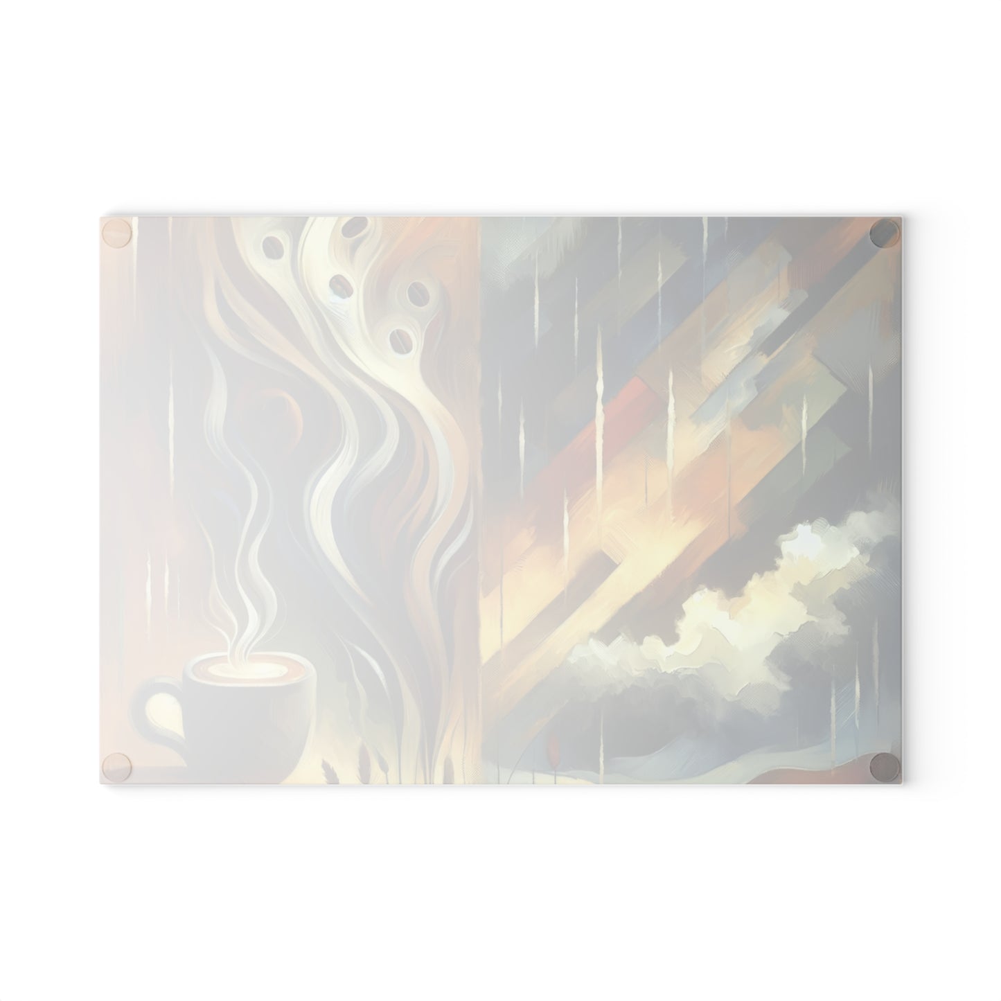 Aromatic Earth Encounter Glass Cutting Board