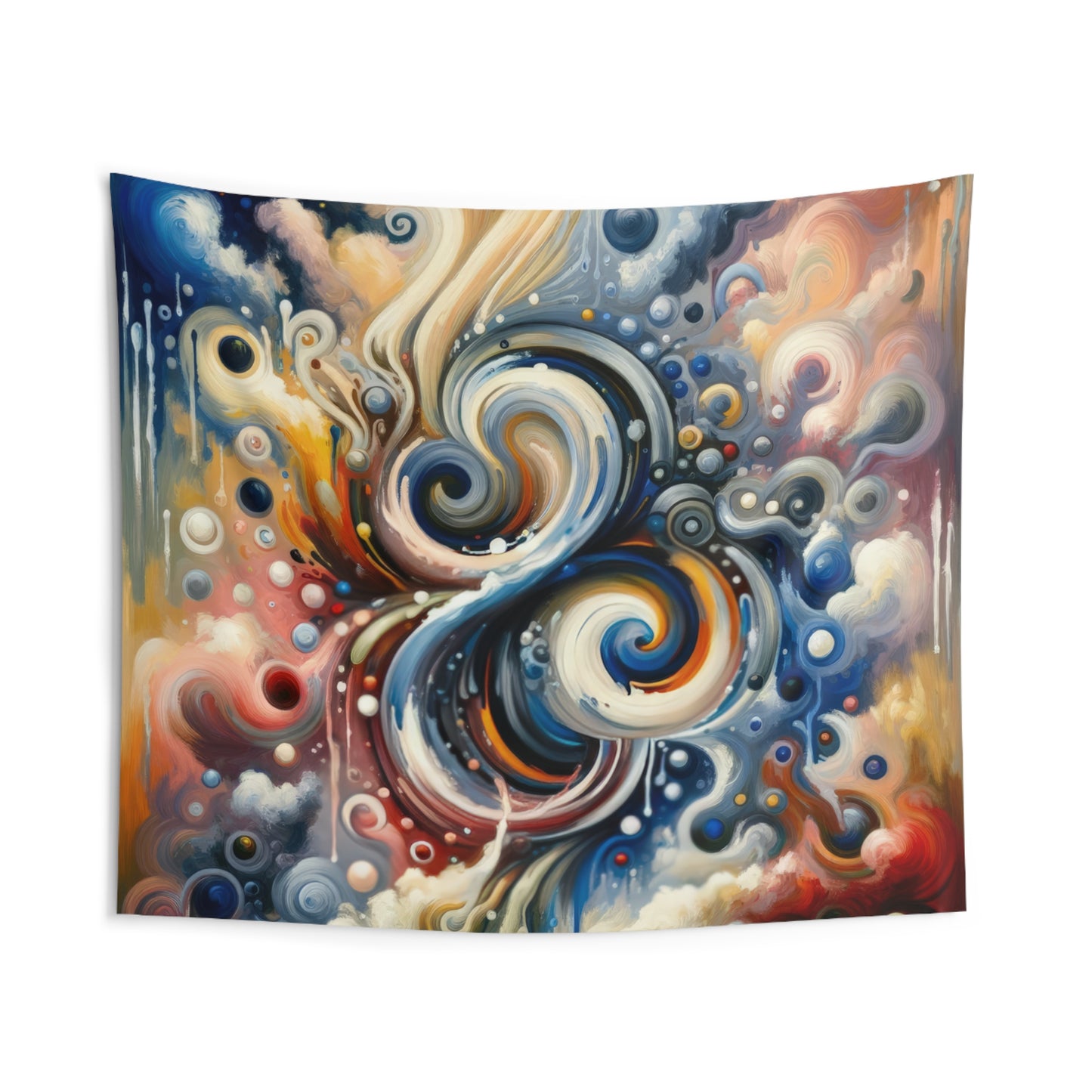 Paradoxical Embrace Tachism Indoor Wall Tapestries