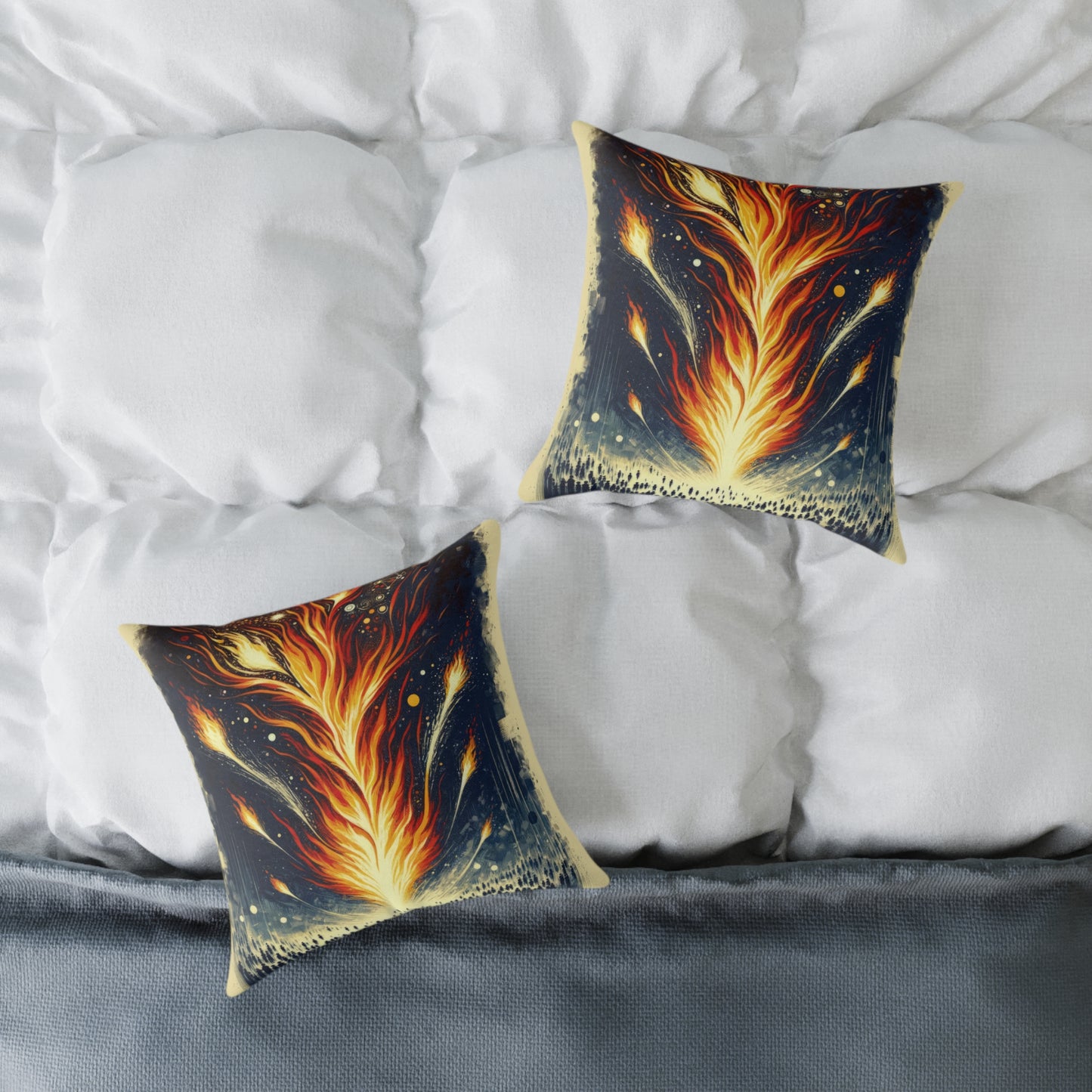 Ignition Change Catalyst Spun Polyester Pillow