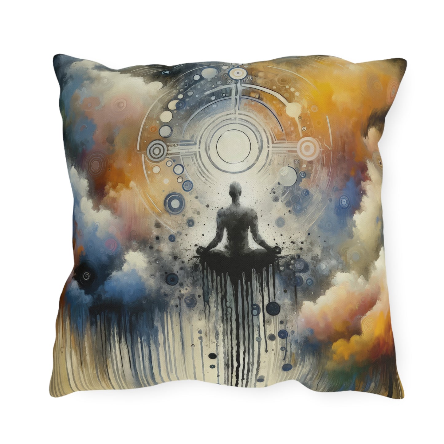 Mindful Transformation Profundity Outdoor Pillows