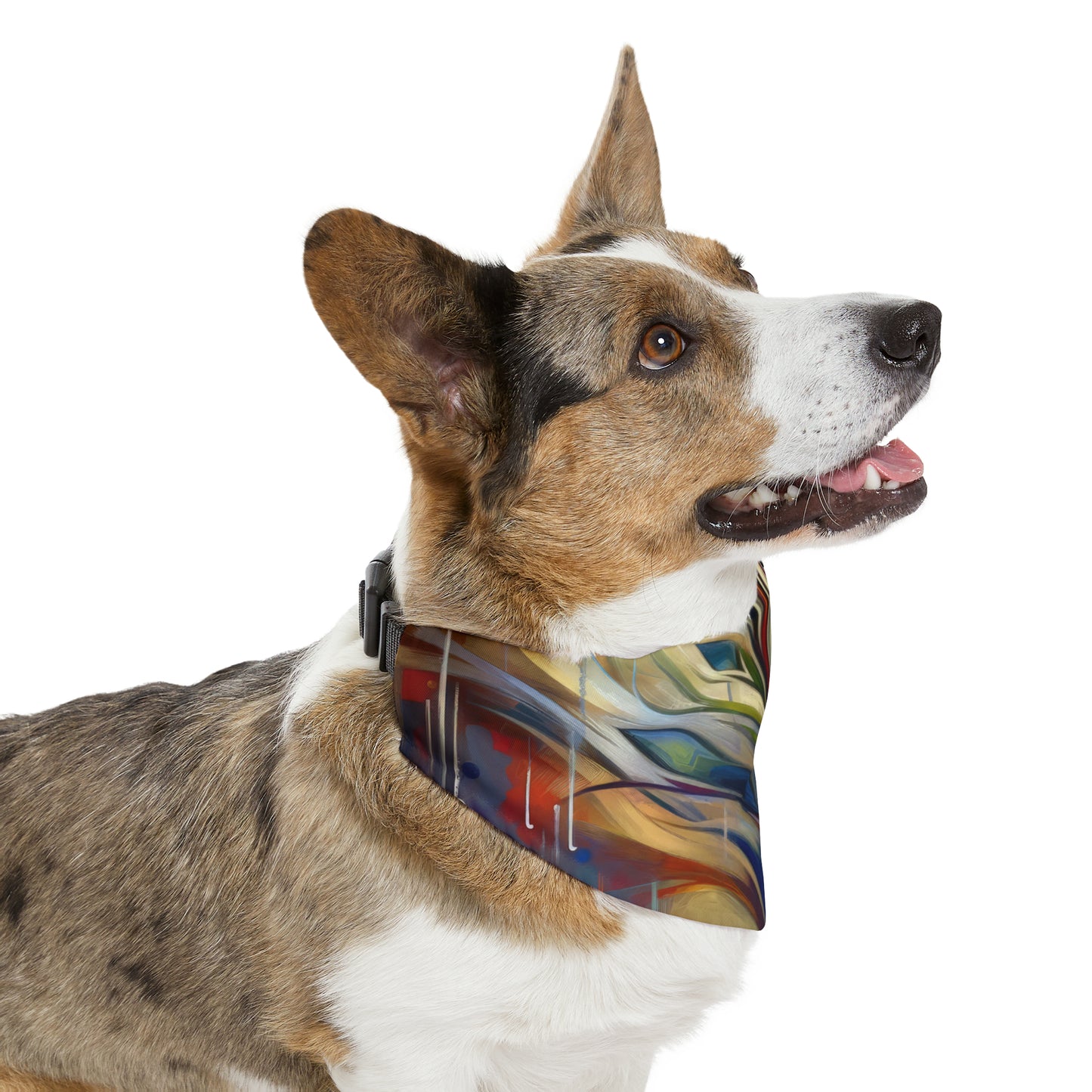 Pruning Distraction Tachism Pet Bandana Collar